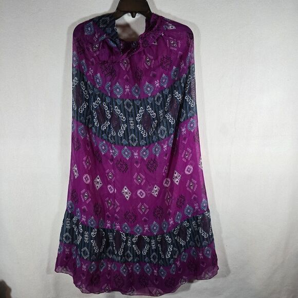APT 9 Women's Dress Size Small Purple Black Sleeveless Pullover Ladies - Picture 1 of 9